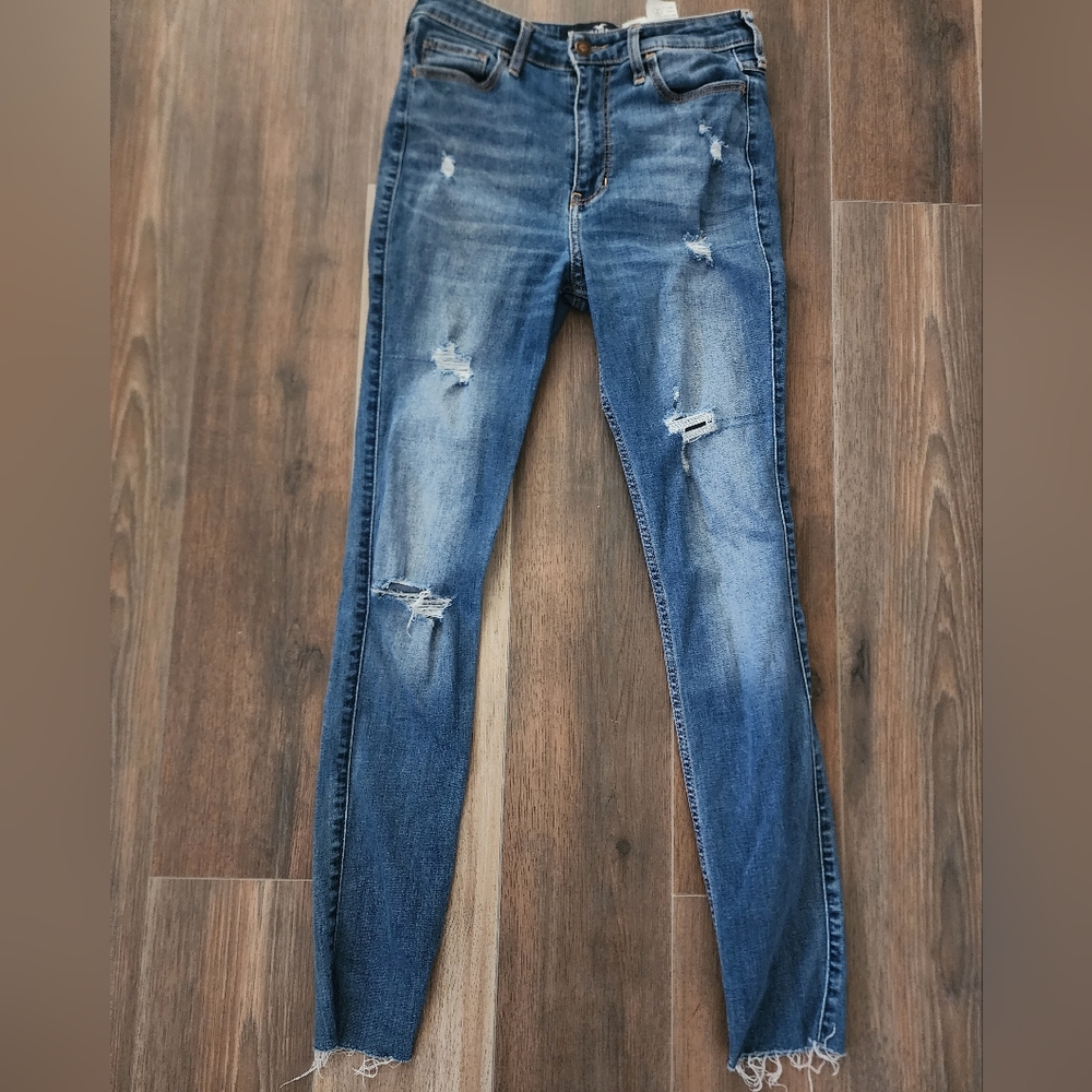 Hollister ultra high-rise classic stretch jeans